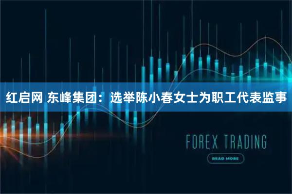 红启网 东峰集团：选举陈小春女士为职工代表监事